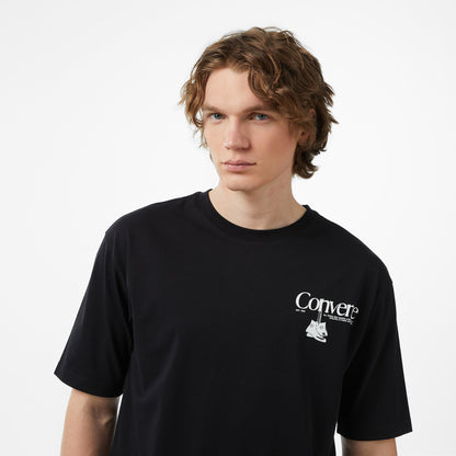 Converse Erkek Siyah T-shirt