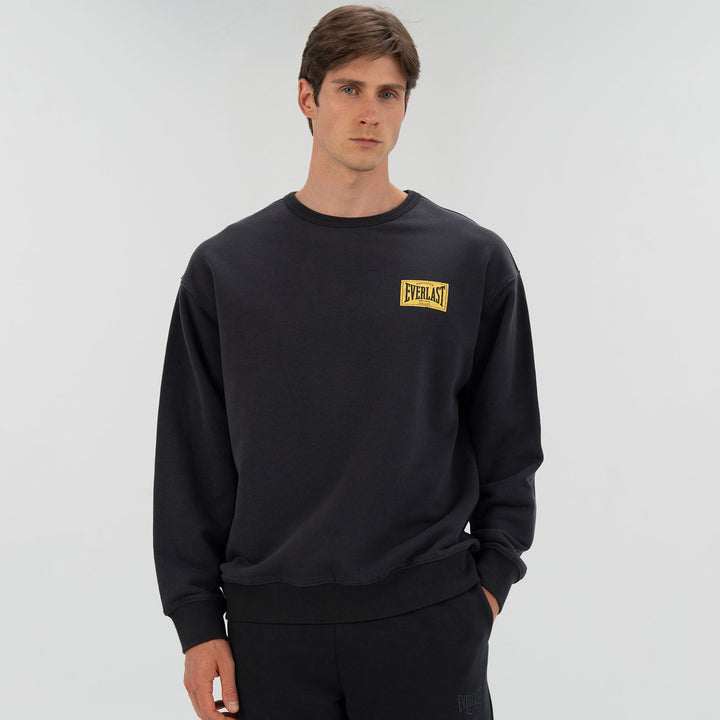 Everlast 1910 Classic Comfort Siyah Erkek Sweatshirt