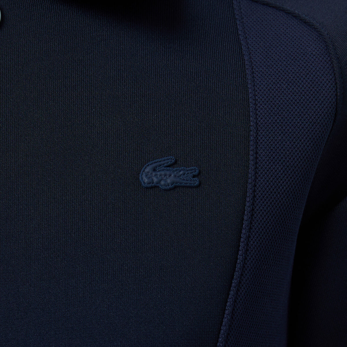 Lacoste Kadın Classic Fit Kısa Kollu Lacivert Elbise