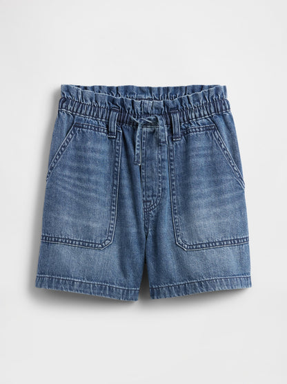 Mavi High Rise Relaxed Pull-on Utility Şort