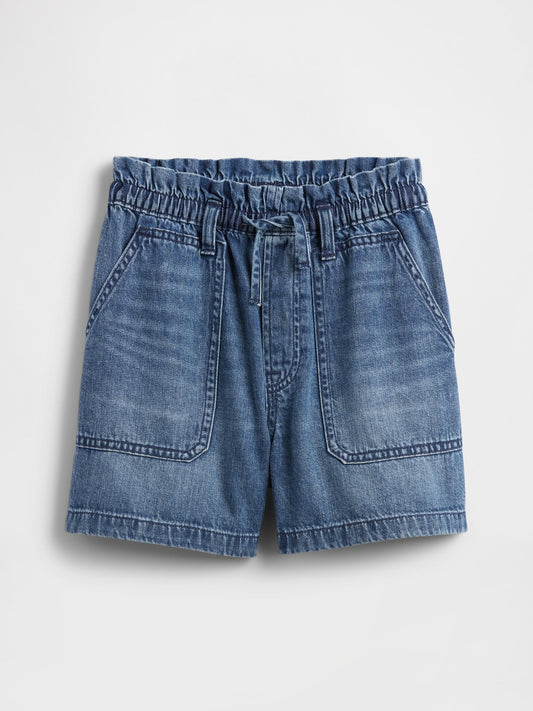 Mavi High Rise Relaxed Pull-on Utility Şort