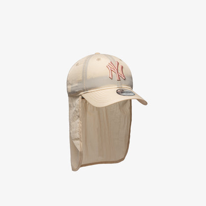 New Era Mlb League Essentials New York Yankees Sun Shield Çocuk Bej Şapka