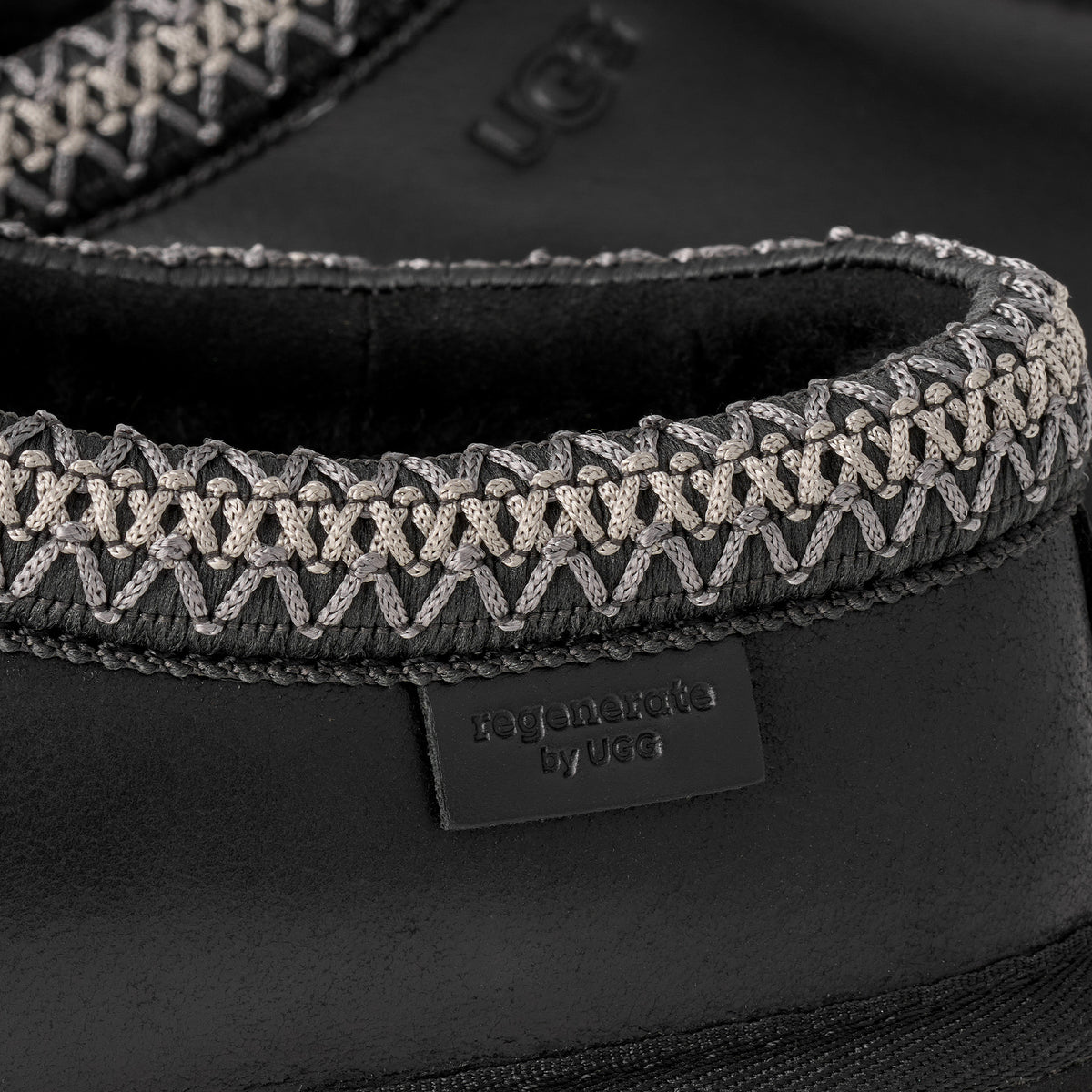 Ugg Tasman Leather Regen Kadın Siyah Bot