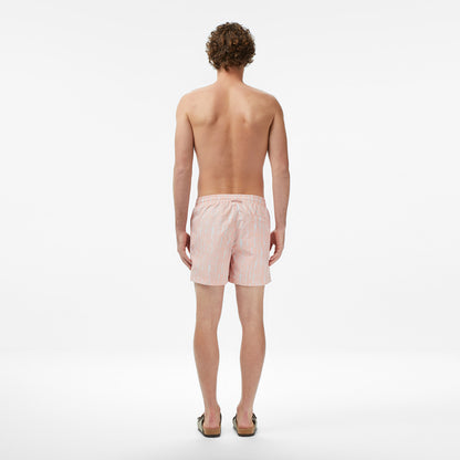 Lacoste Regular Fit Erkek Pembe Deniz Şortu