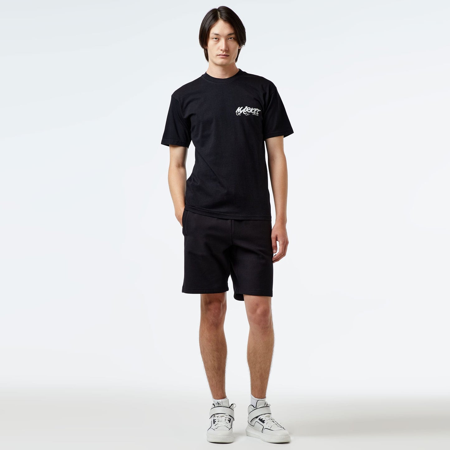 Market Audioman Erkek Siyah T-shirt