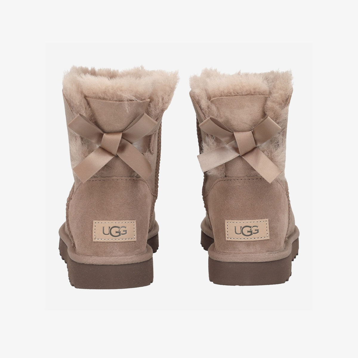 Ugg Mini Bailey Bow Kadın Kahverengi Bot