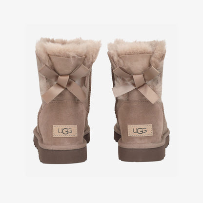 Ugg Mini Bailey Bow Kadın Kahverengi Bot