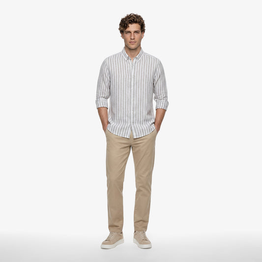 Nautica Regular Fit Erkek Kahverengi Pantolon