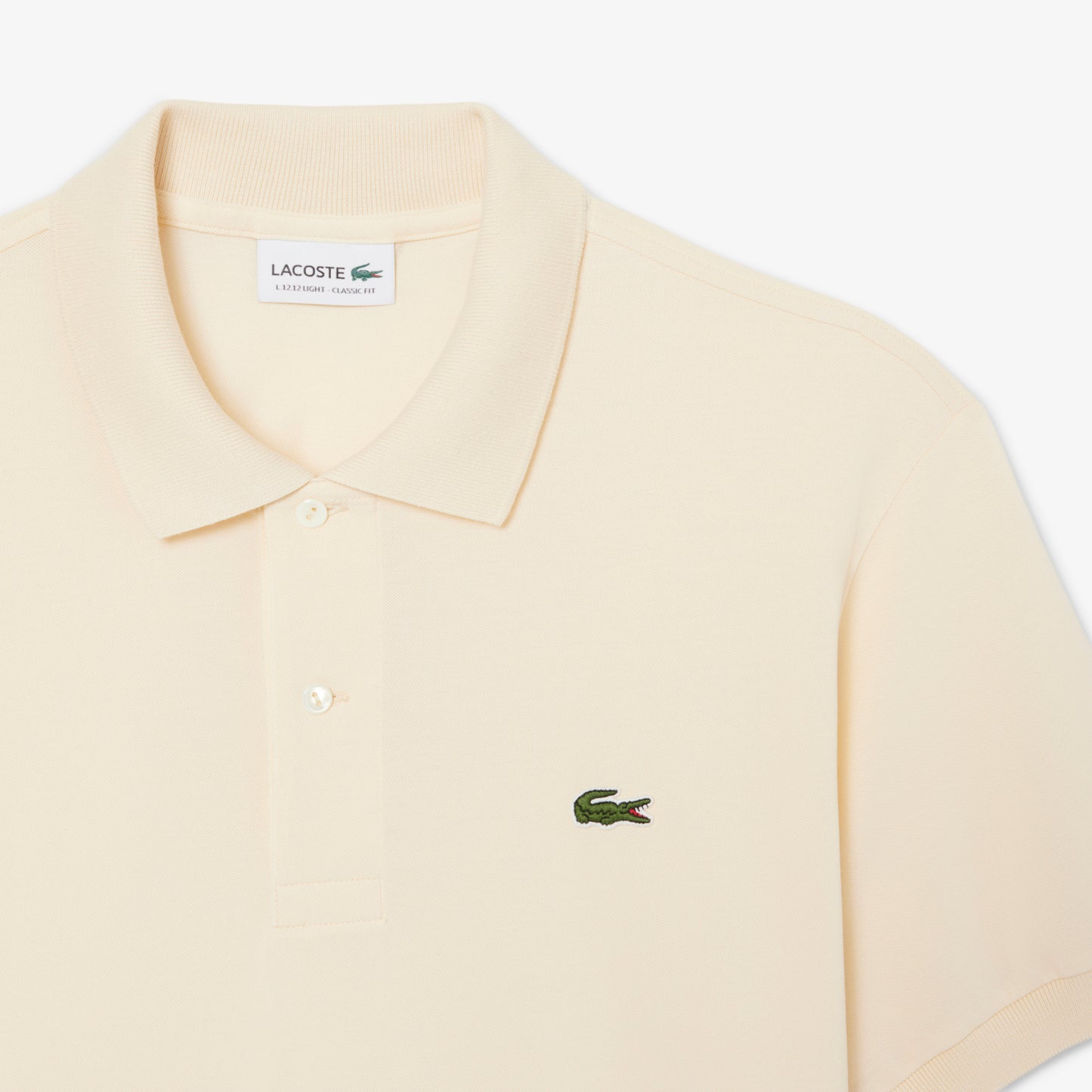 Lacoste L.12.12 Light Erkek Classic Fit Bej Polo