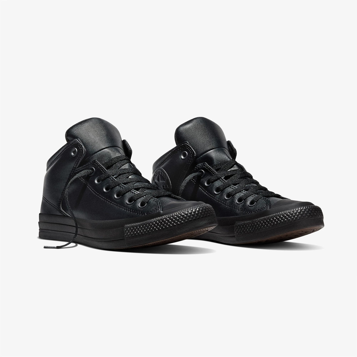 Converse Chuck Taylor All Star High Street Deri Siyah Sneaker