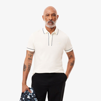 Lacoste Paris Erkek Regular Fit Organik Pamuk Beyaz Polo