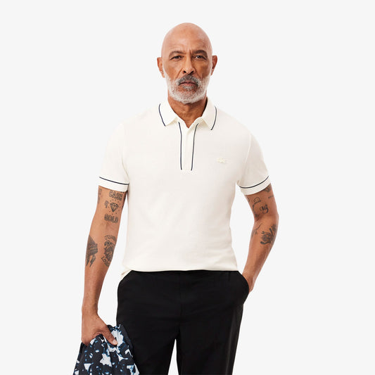 Lacoste Paris Erkek Regular Fit Organik Pamuk Beyaz Polo
