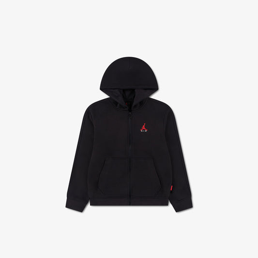 Jordan Jdb Brooklyn Full Zip Çocuk Siyah Sweatshirt