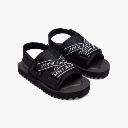 Tommy Jeans Premium Eva Kadın Siyah Sandalet