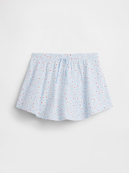 Açık Mavi Kids Pull-on Etek