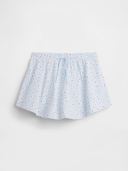 Açık Mavi Kids Pull-on Etek