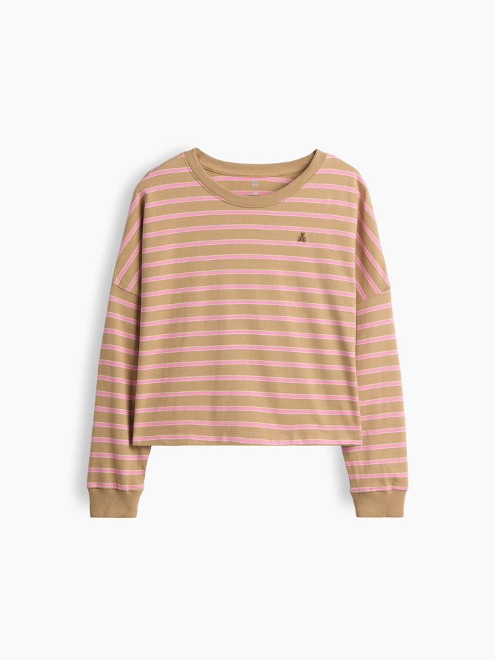 Bej Heavyweight Oversized T-shirt