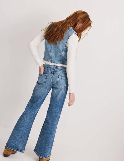 Geniş Paça Jean (6-16 Yaş)