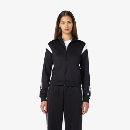 Champion Full Zip Kadın Siyah Sweatshirt