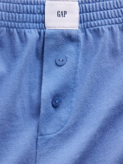 Mavi Boxer Pijama Şort