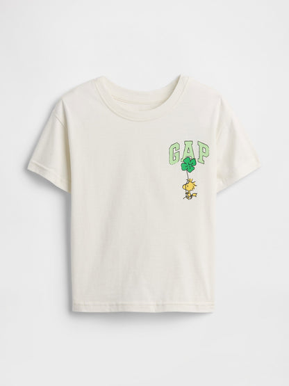 Kırık Beyaz Babygap | Peanuts Grafik T-shirt