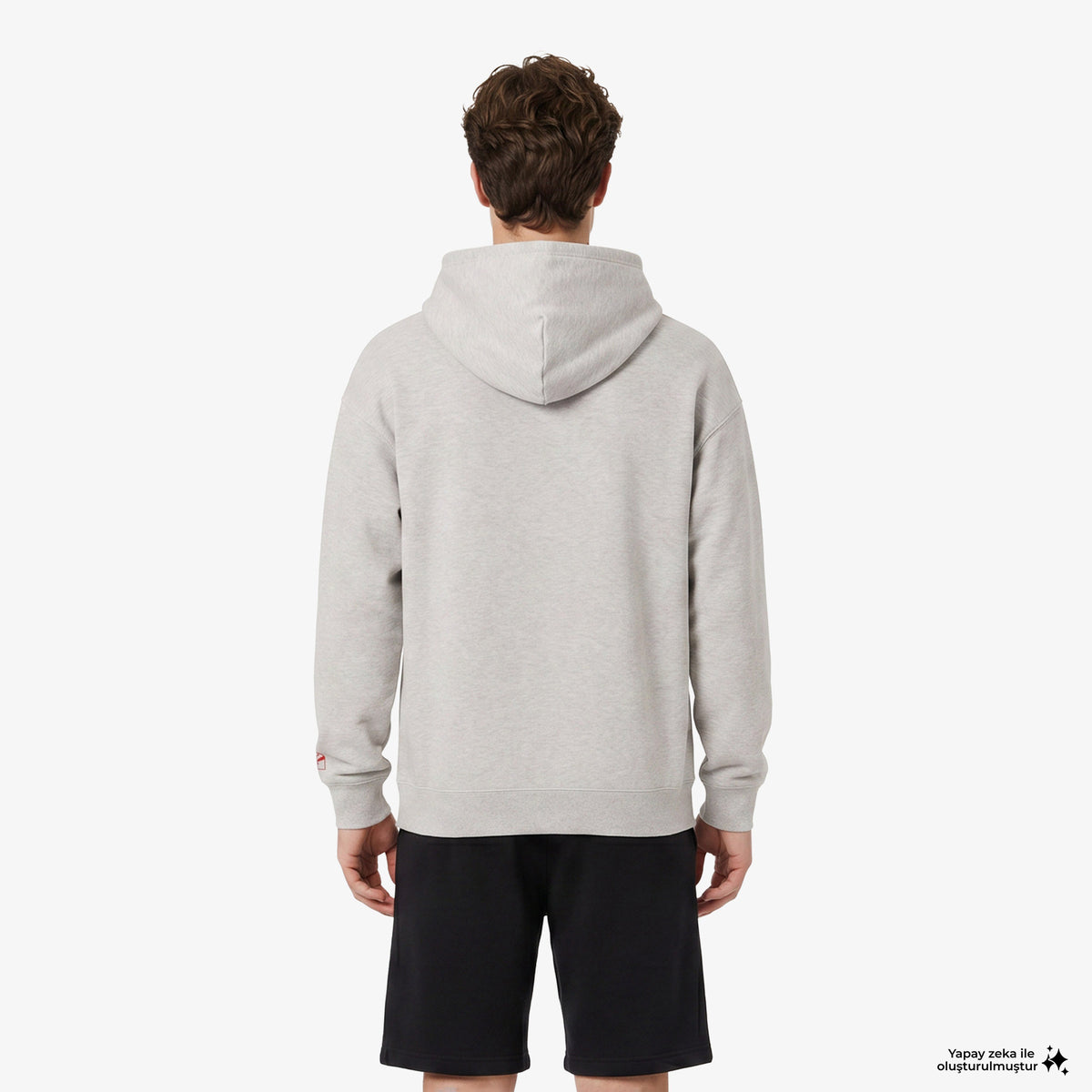 Converse X Coca-cola Erkek Gri Hoodie