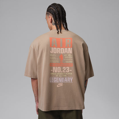 Jordan Flight Legendary Erkek Kahverengi T-shirt