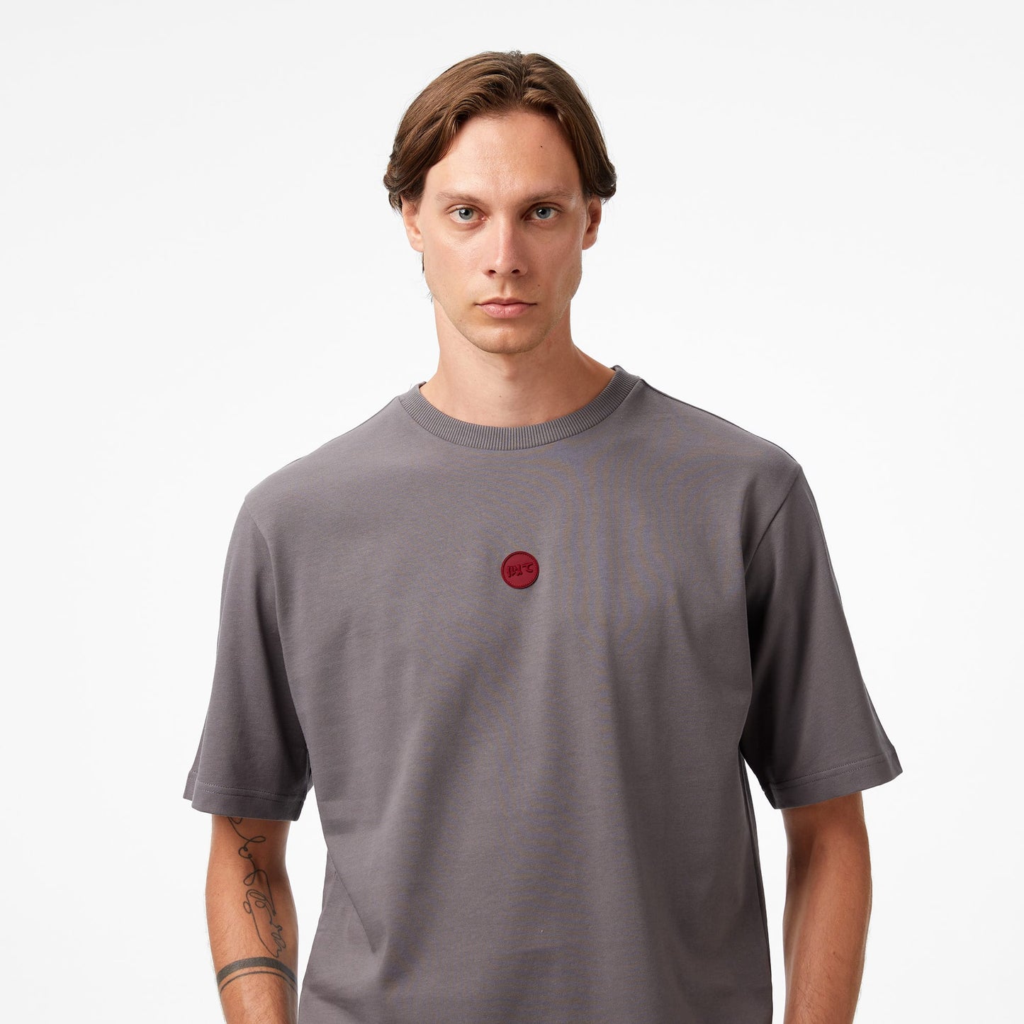 United4 Classic Erkek Gri T-shirt