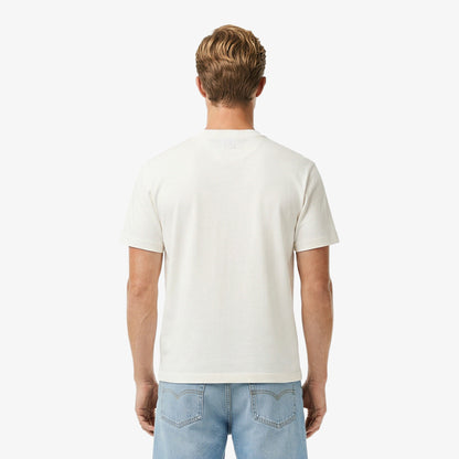 Lacoste Regular Fit Erkek Beyaz T-shirt