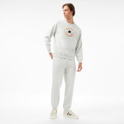 Converse Baskılı Erkek Gri Sweatshirt