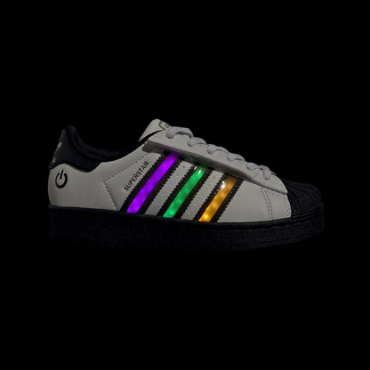Adidas Superstar Led Lights Cf El C Çocuk Beyaz Spor Ayakkabı