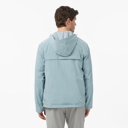 Nautica Erkek Yeşil Regular Fit Ik Yaka Gizli Kapüşonlu Su Itici Mont