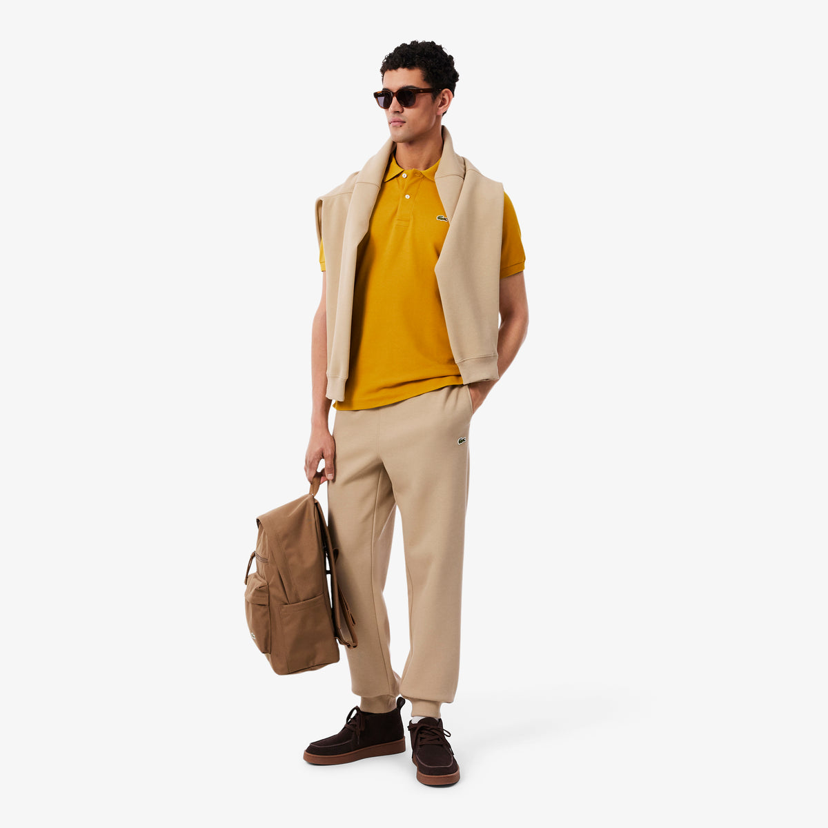 Lacoste L.12.12 Classic Fit Erkek Turuncu Polo