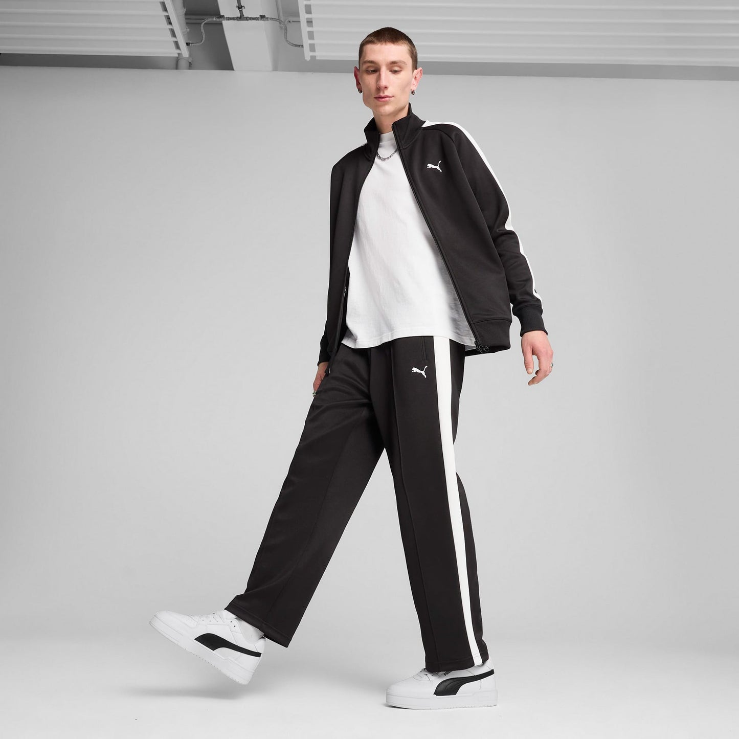 Puma T7 Always On Erkek Siyah Eşofman Altı