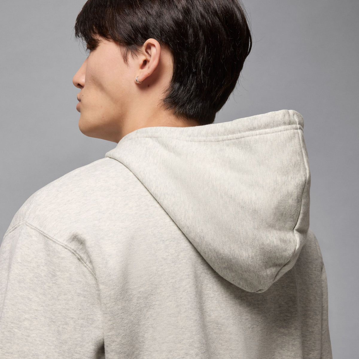 Jordan Brooklyn Fleece Erkek Gri Sweatshirt