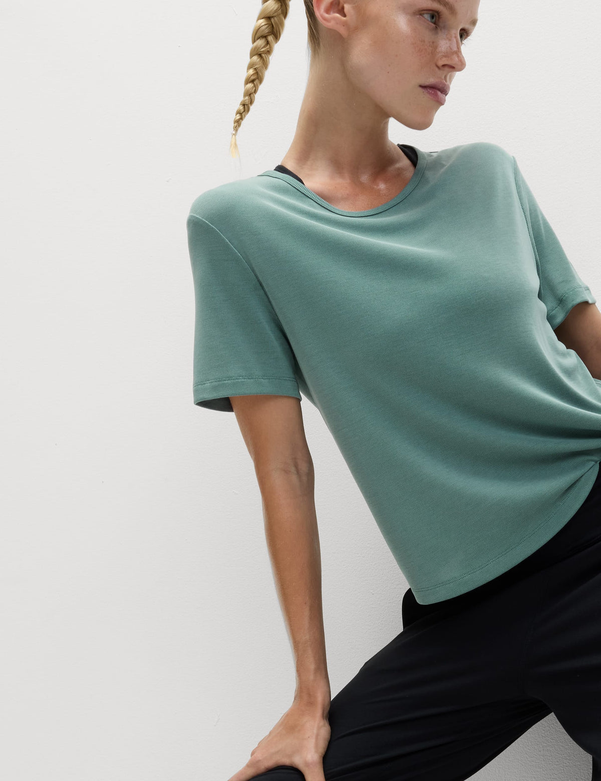 Modal Dokulu T-shirt