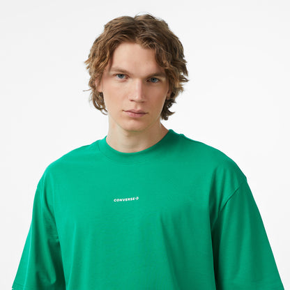 Converse Erkek Yeşil Grafik Baskılı T-shirt