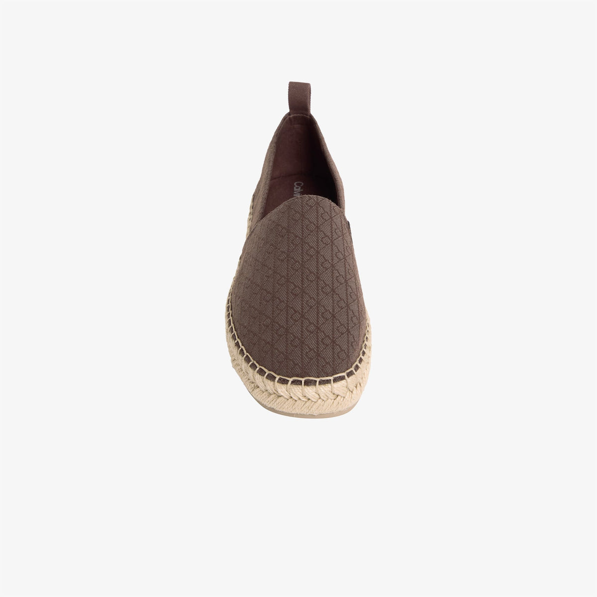 Calvin Klein Oblique Kadın Kahverengi Espadril