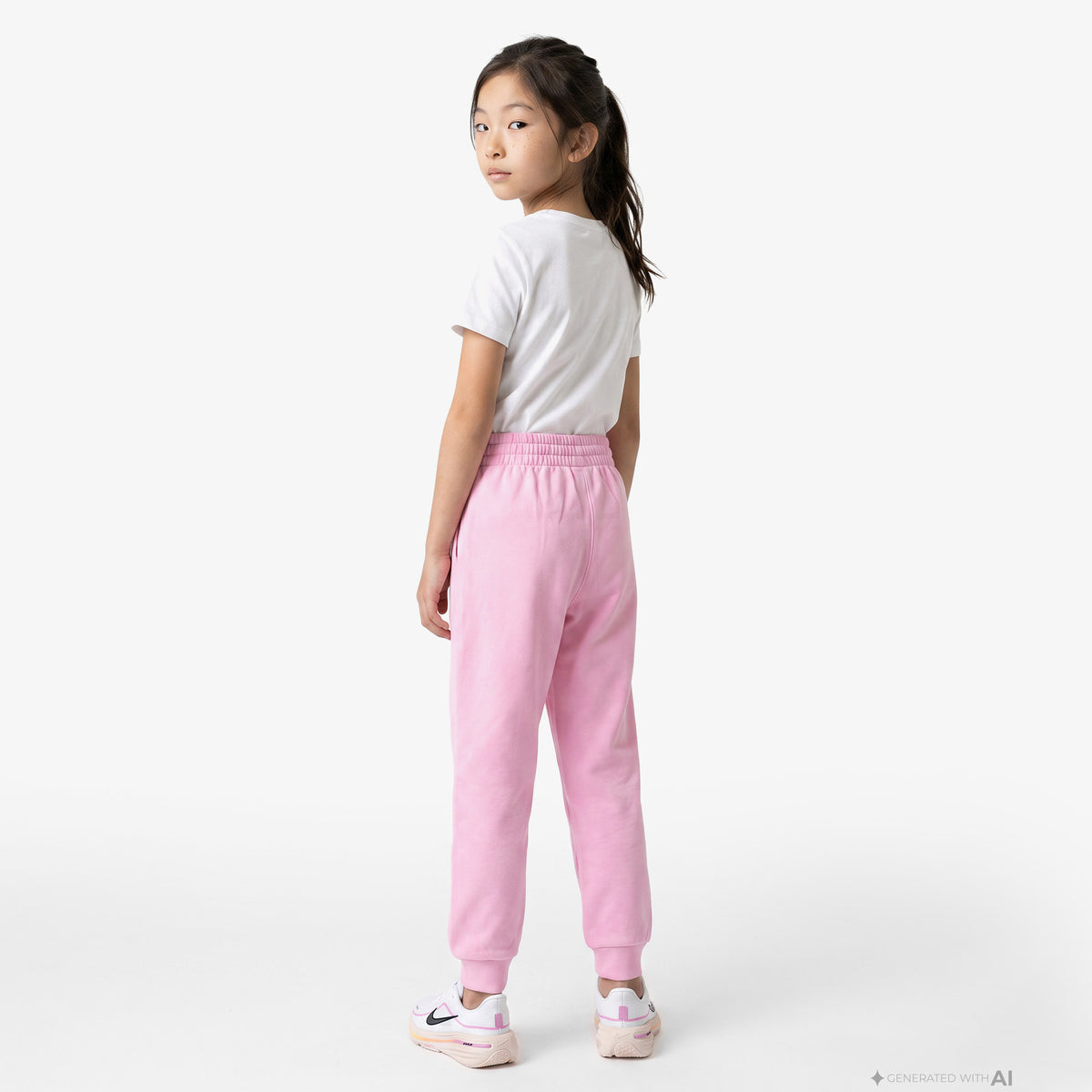Nike Nkn Lbr Ft Fz Club Set Çocuk Pembe Eşofman Altı