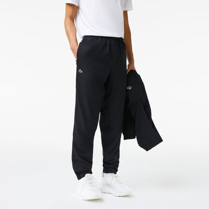 Lacoste Erkek Regular Fit Kapüşonlu Siyah Eşofman Takımı