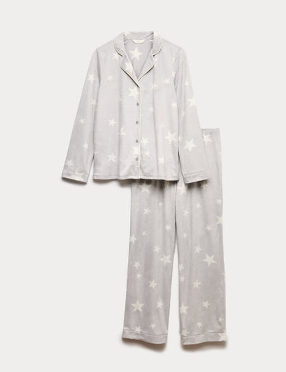 Desenli Pijama Takımı