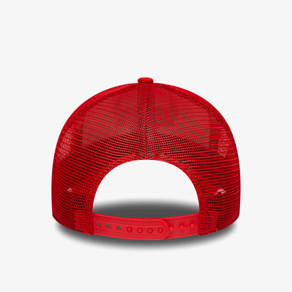 New Era Nba Side Patch Trucker Chicago Bulls Unisex Kırmızı Şapka