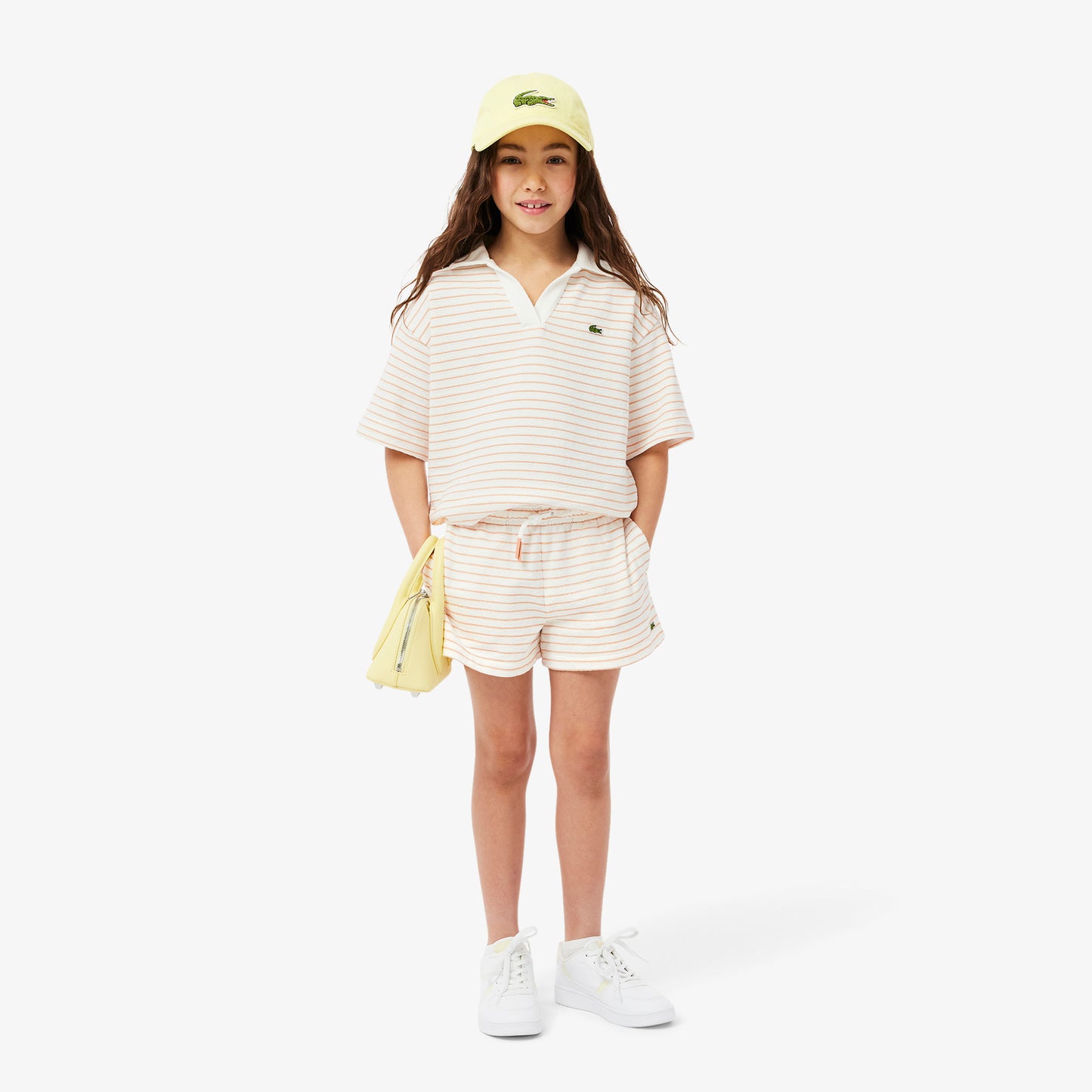 Lacoste Kız Çocuk Bej Şort