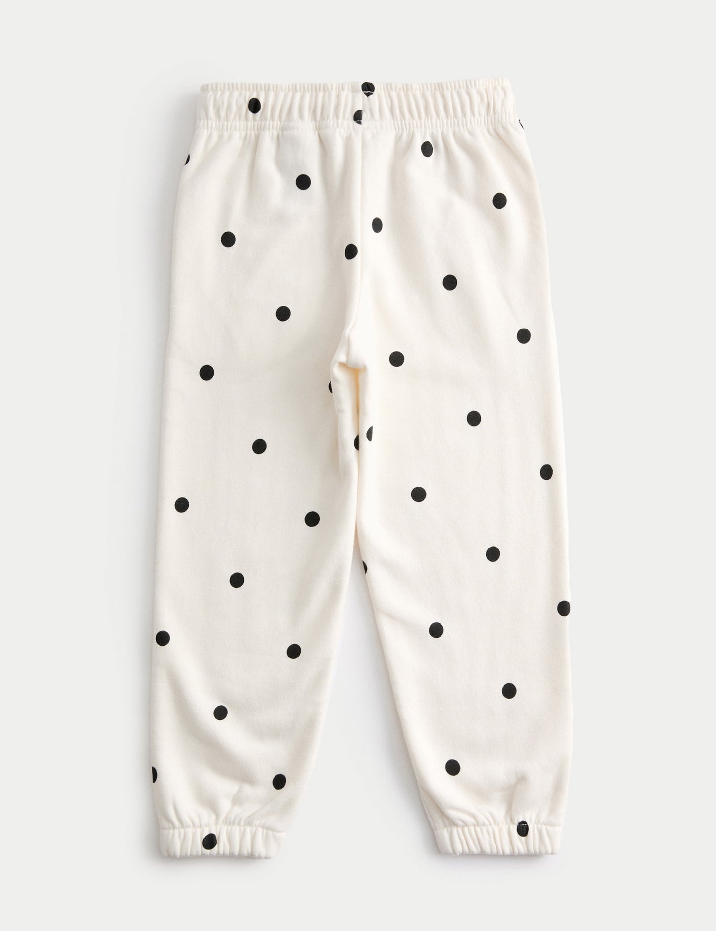Pamuk Karışımlı Puantiye Desenli Jogger Pantolon (2-8 Yaş)