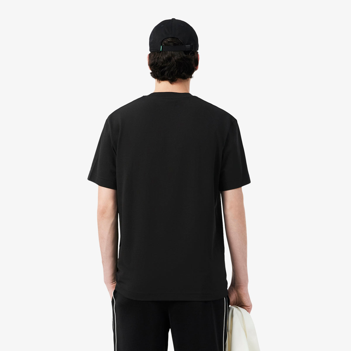 Lacoste Classic Fit Erkek Siyah T-shirt