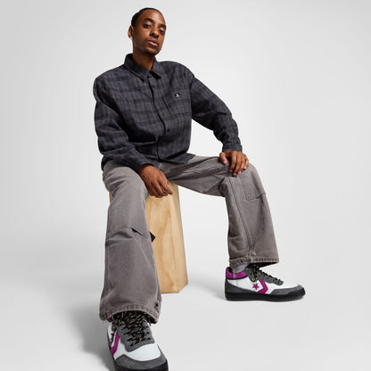 Converse Fastbreak Pro Unisex Gri Süet Sneaker