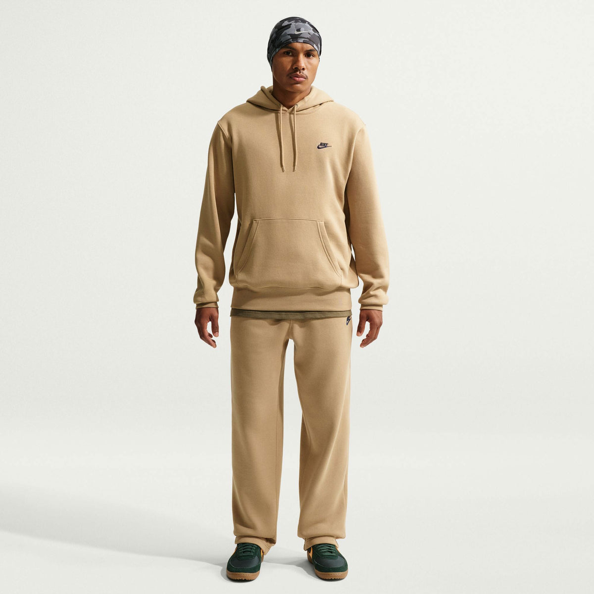 Nike Club Bb Pullover Erkek Krem Sweatshirt