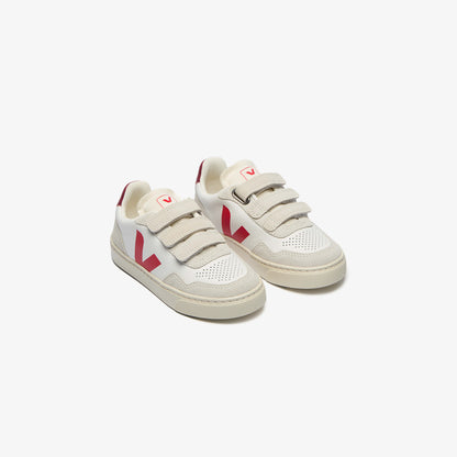Veja Small Esplar Cırt Cırt Bantlı Çocuk Beyaz Sneaker