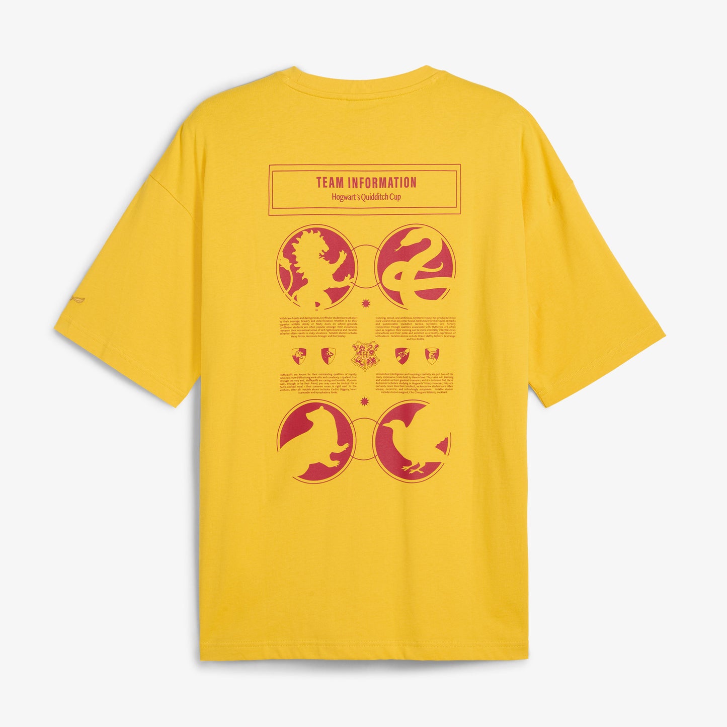 Puma X Harry Potter Unisex Sarı T-shirt