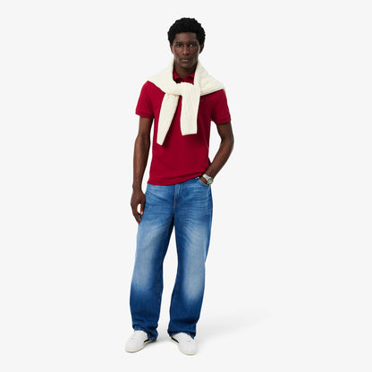 Lacoste Paris Erkek Regular Fit Bordo Polo